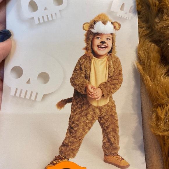 Hyde and Eek Boutique Other - Toddler brown fuzzy bear hooded jumpsuit with front zipper access & plush head